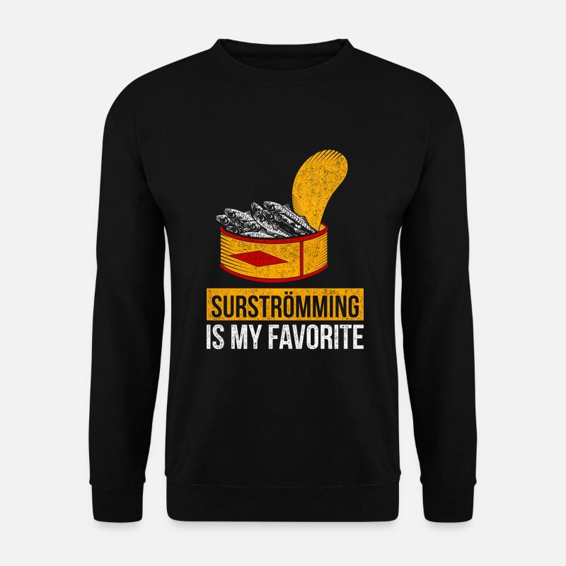 Tenue drôle de surstromming - Sweat-shirt Unisexe - noir