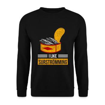 Conception de surf drôle - Sweat-shirt Unisexe - noir - Devant - Alina (178cm) & Michal (187cm)