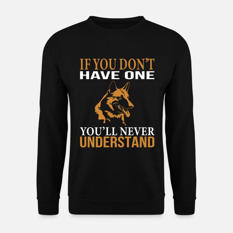 German Shepherd - Unisex Sweatshirt - black