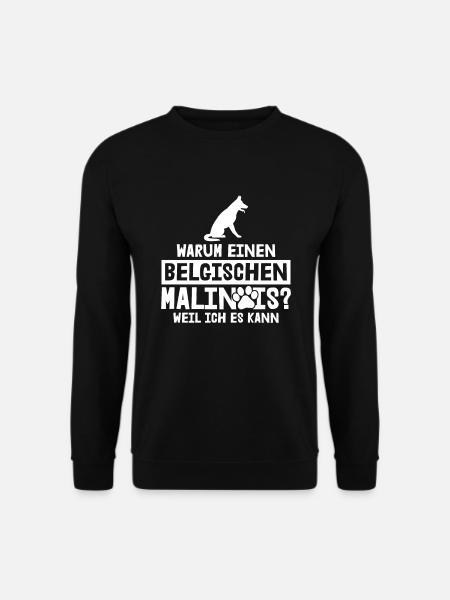Belgian Malinois Schäferhund - Unisex Pullover - Schwarz