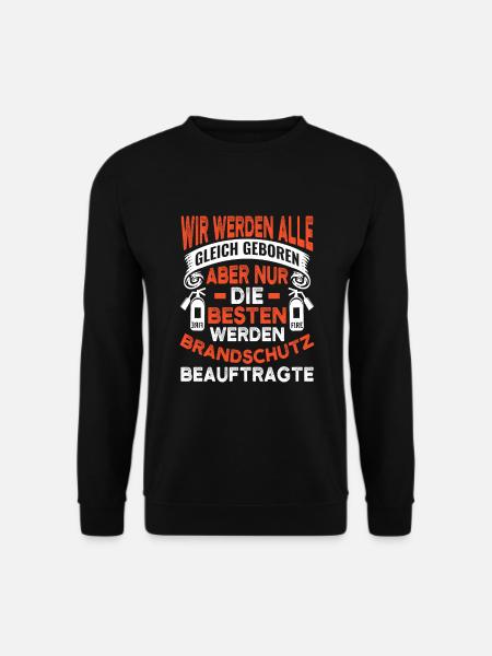 Brandschutzbeauftragter Feuerlöscher - Unisex Pullover - Schwarz