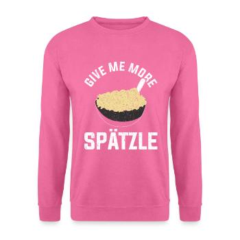 Le sort de La Souabe - Sweat-shirt Unisexe - rose - Devant