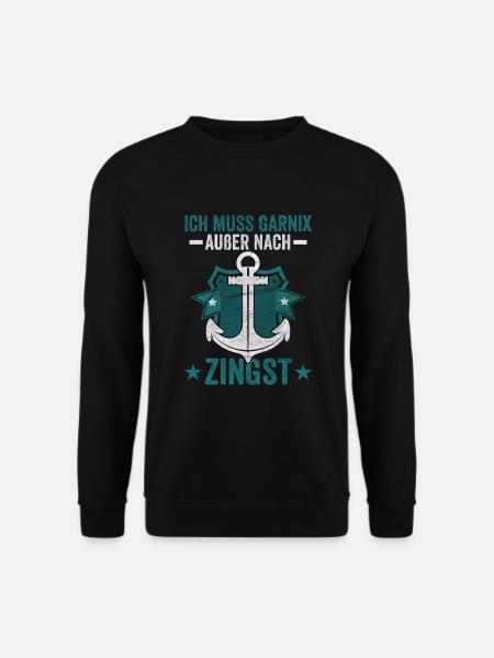 Zingst Ostsee Fischland - Unisex Pullover - Schwarz