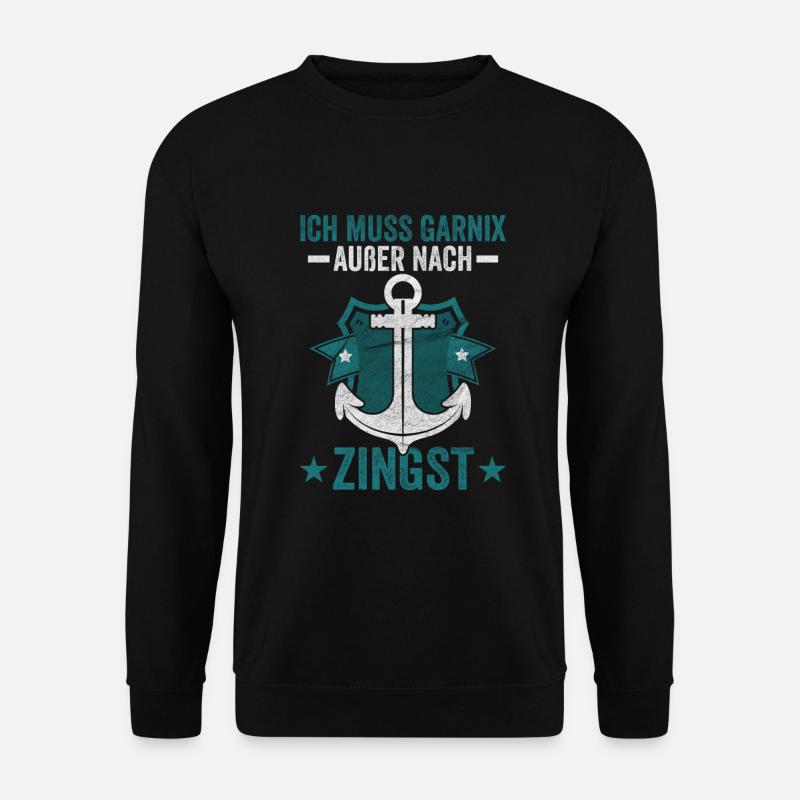 Zingst Ostsee Fischland - Unisex Pullover - Schwarz