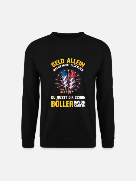 Pyrotechniker Feuerwerk Böller Pyrotechnik - Unisex Pullover - Schwarz