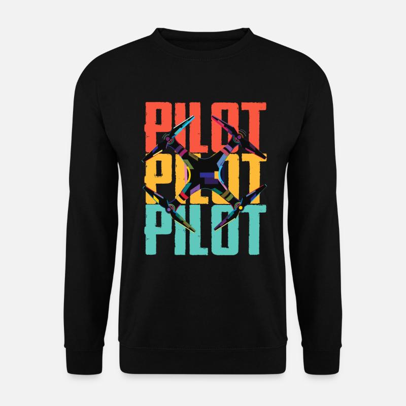 Drone - Drone Pilot - Unisex Sweatshirt - black