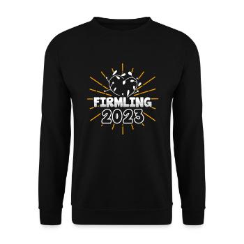 Firmling 2023 Firmung - Unisex Pullover - Schwarz - Vorne - Alina (178cm) & Michal (187cm)