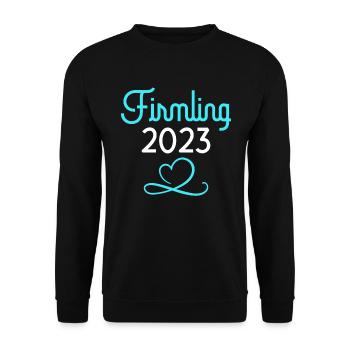 Firmling 2023 Firmung - Unisex Pullover - Schwarz - Vorne - Alina (178cm) & Michal (187cm)