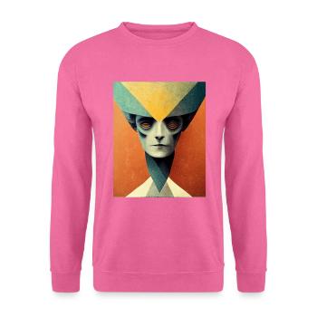 Alinen bauhaus Vintage Style v 05 - Unisex Pullover - Pink - Vorne
