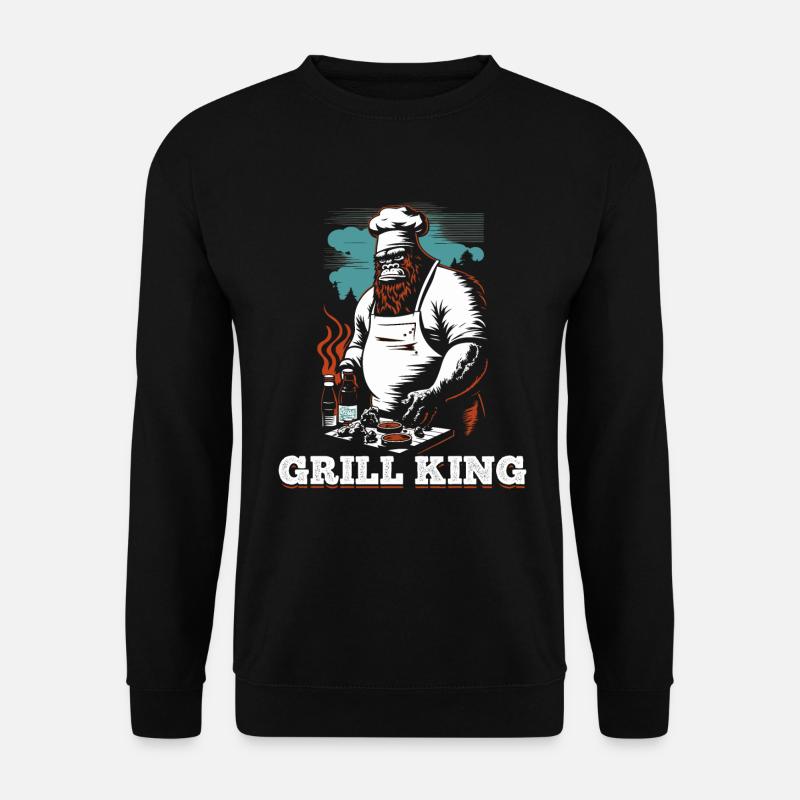Grill King - Sweat-shirt Unisexe - noir