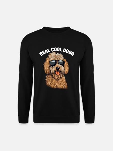 Goldendoodle Real Cool Dood - Unisex Sweatshirt - black