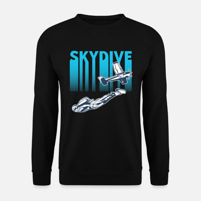 Skydiving Skydive - Unisex Sweatshirt - black