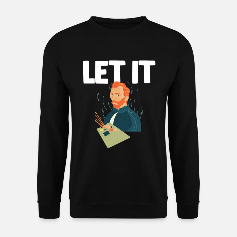 Let It Gogh - Unisex Sweatshirt - black