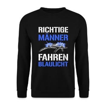 Erste Hilfe Für Ersthelfer Rettungssanitäter Sanit - Unisex Pullover - Schwarz - Vorne - Alina (178cm) & Michal (187cm)