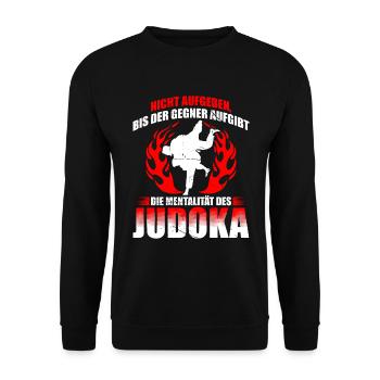 Judo Für Judoka Judo Kämpfer Judo Trainer Judo - Unisex Pullover - Schwarz - Vorne - Alina (178cm) & Michal (187cm)