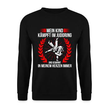 Judo Für Judoka Judo Kämpfer Judo Trainer Judo - Unisex Pullover - Schwarz - Vorne - Alina (178cm) & Michal (187cm)