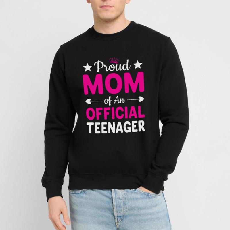Stolze Mutter eines Teenagers | Muttertag Unisex Pullover
