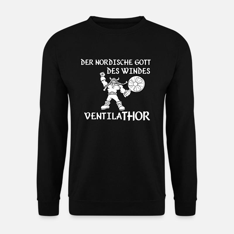 VentilaThor - Unisex Pullover - Schwarz
