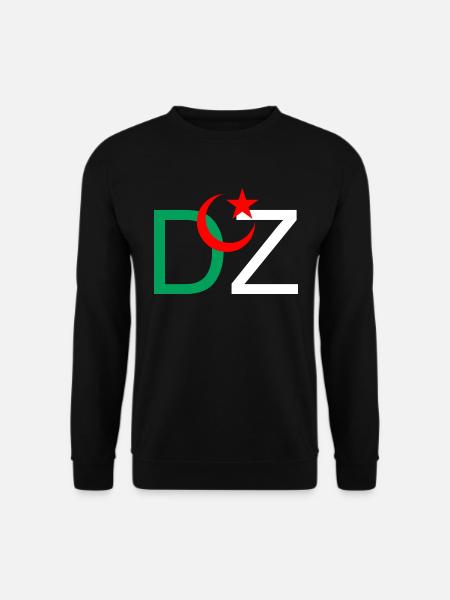DZ Algérie - Sweat-shirt Unisexe - noir