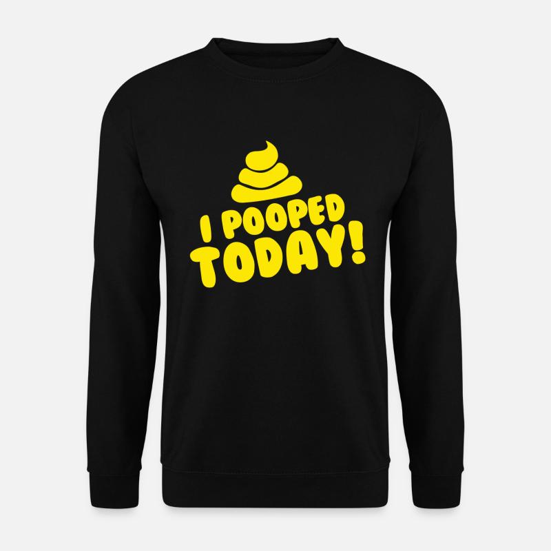 Ich habe heute - Unisex Pullover - Schwarz
