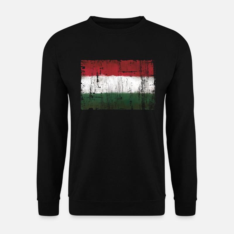 Ungarn - Unisex Pullover - Schwarz