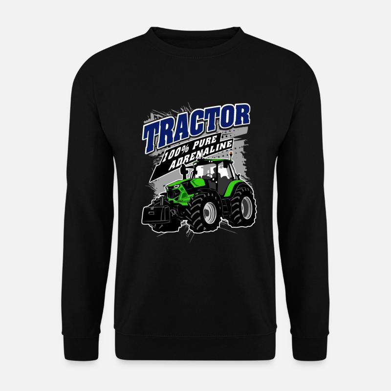 Traktor - Schlepper - Landwirt - Bauer - Unisex Pullover - Schwarz
