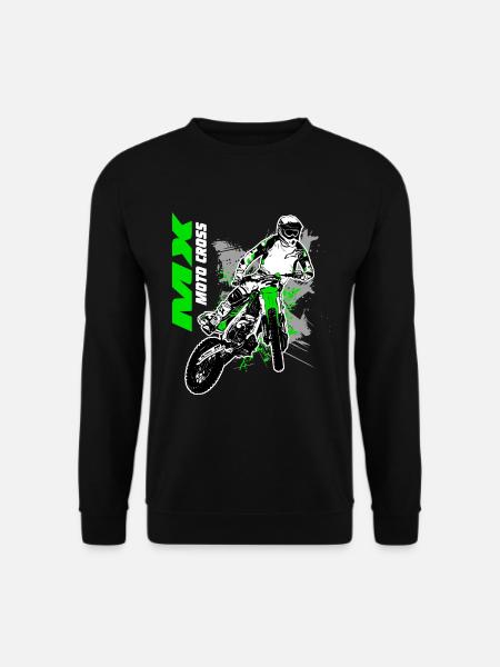 MotoCross - Supercross - MX - SX - FMX - Unisex Pullover - Schwarz