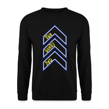 Les chanceux - syndrome de Down - Sweat-shirt Unisexe - noir - Devant - Alina (178cm) & Michal (187cm)