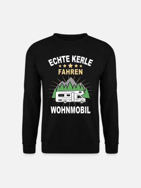 Wohnmobil Camping Kerle - Unisex Pullover - Schwarz
