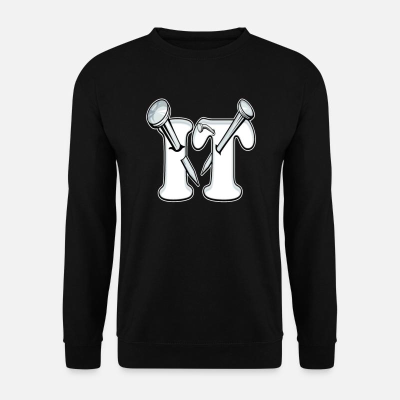 Overachiever - Literally Nailed It - Unisex Sweatshirt - black