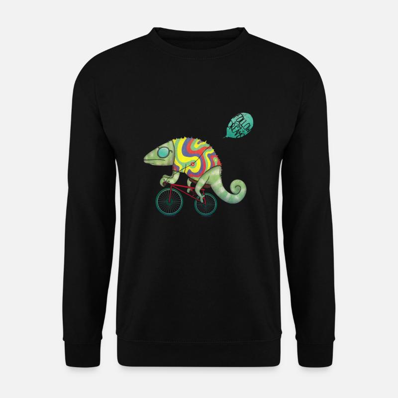 Fast lizard - Unisex Sweatshirt - black