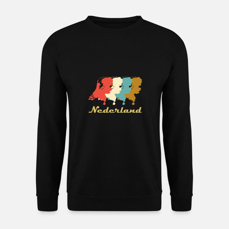 Nederland Netherlands gift - Unisex Sweatshirt - black