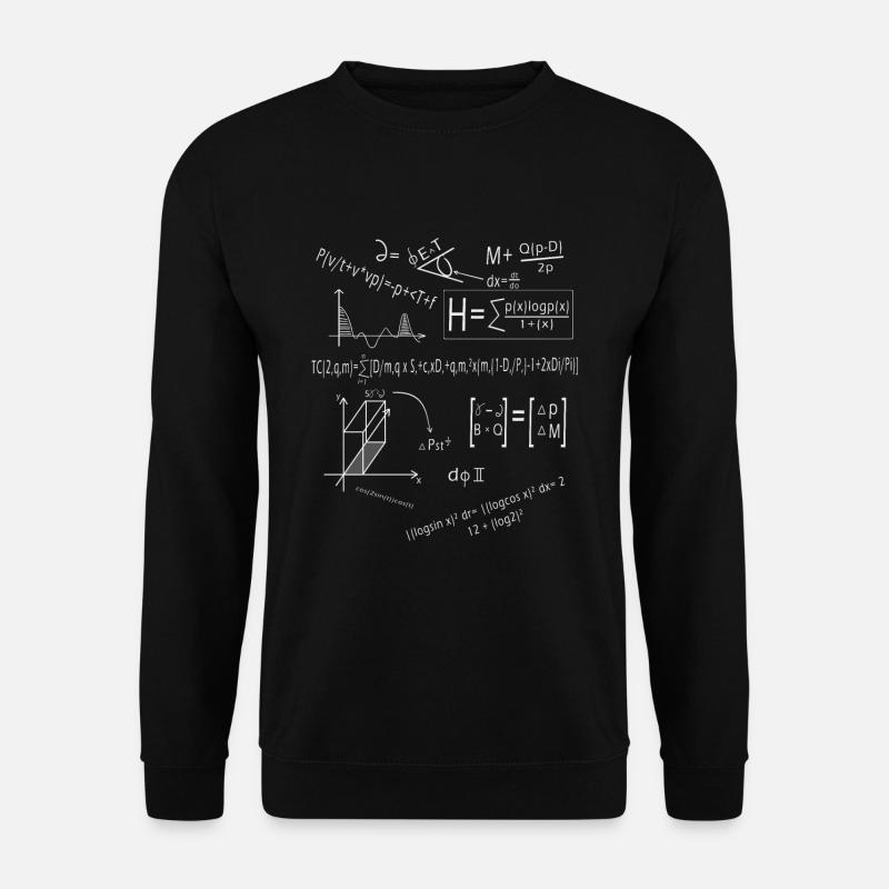 Formeln - Unisex Pullover - Schwarz