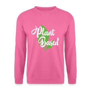Plant Based Felischfrei Gesund Geschenk - Unisex Pullover - Pink - Vorne