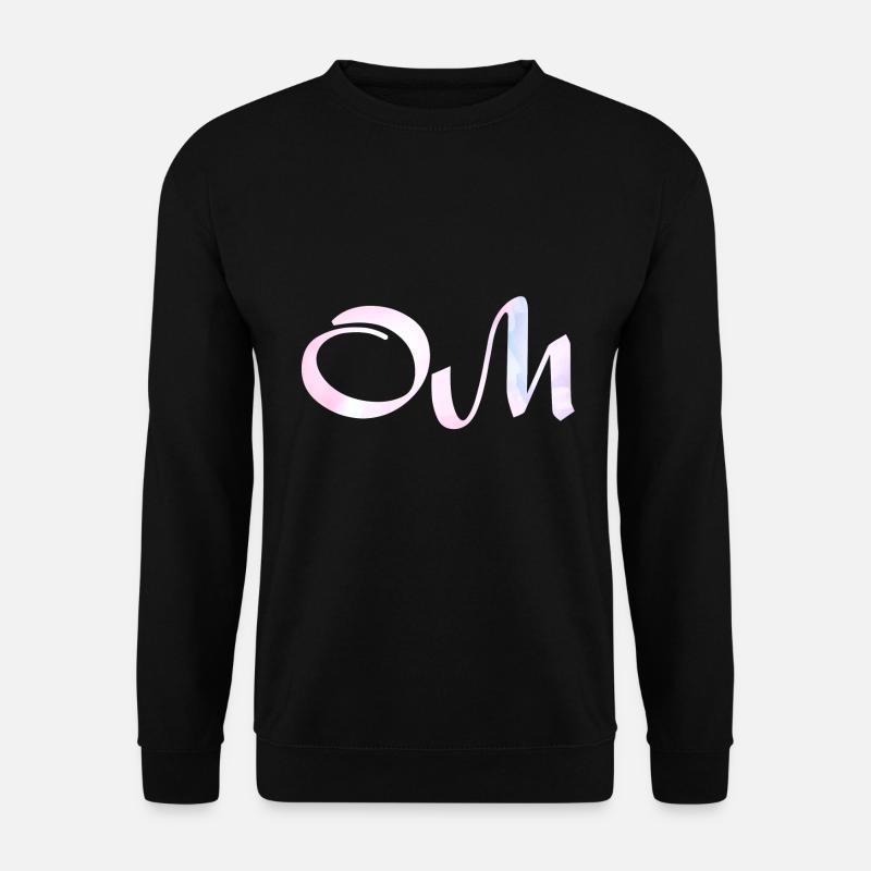 OM Yoga Geschenk - Unisex Pullover - Schwarz