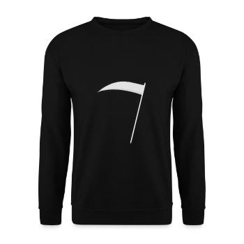 Sense | for men and women - Unisex Sweatshirt - black - Front - Alina (178cm) & Michal (187cm)