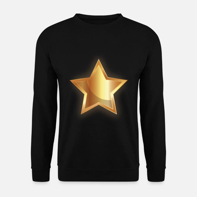 Weihnachtsstern - Unisex Pullover - Schwarz