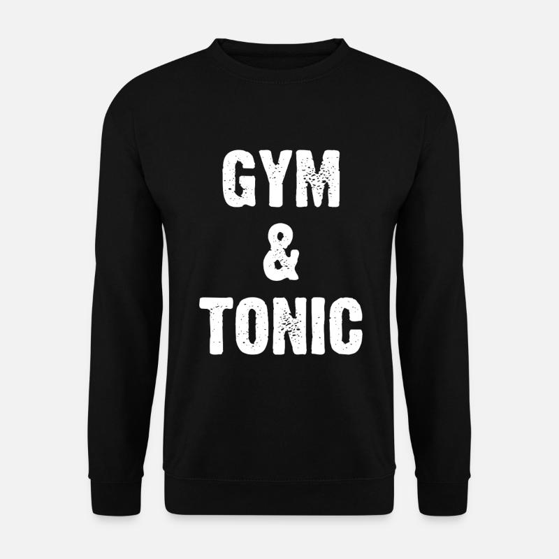 Gym & Tonic - Unisex Pullover - Schwarz