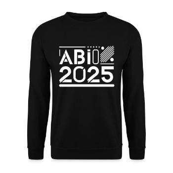 Abi 2025 - Unisex Sweatshirt - black - Front - Alina (178cm) & Michal (187cm)