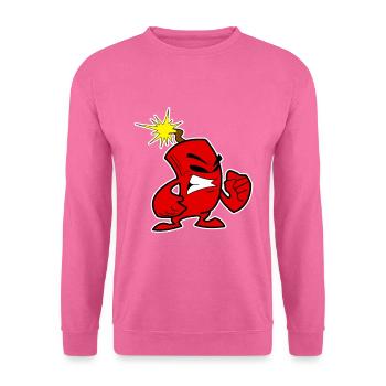 Cool banger firecracker New Year's Eve fireworks boom - Unisex Sweatshirt - pink - Front