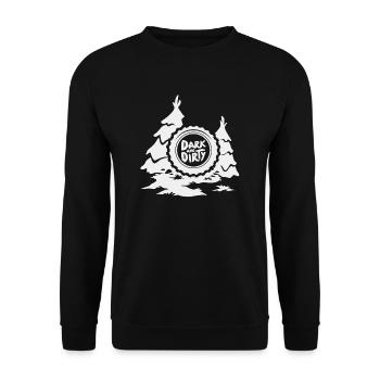 Roue de 4x4 en forêt - Dark and dirty - Sweat-shirt Unisexe - noir - Devant - Alina (178cm) & Michal (187cm)