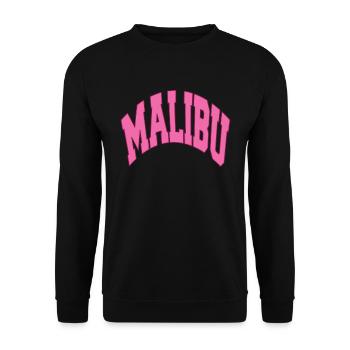 MALIBU T-Shirt de sport California Rose - Sweat-shirt Unisexe - noir - Devant - Alina (178cm) & Michal (187cm)