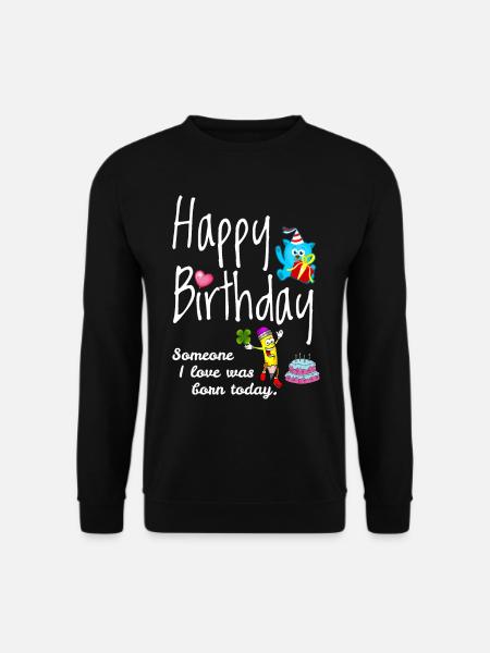 Alles Gute zum Geburtstag für besonderen Mensch - Unisex Pullover - Schwarz