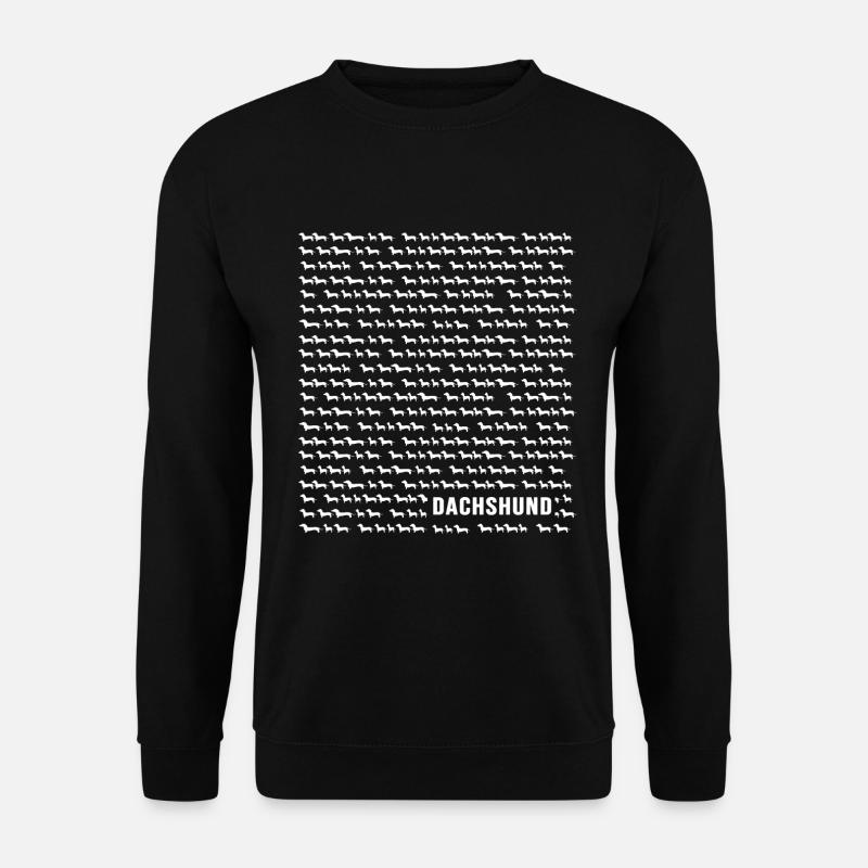 Teckel teckel Teckel-Teckel-Teckel Ami - Sweat-shirt Unisexe - noir