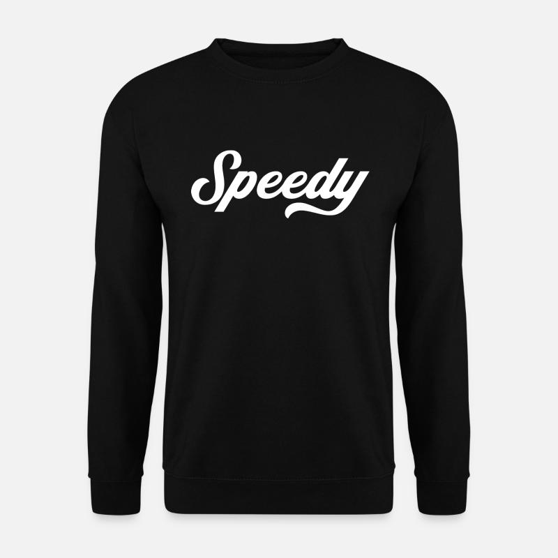 Speedy en blanc - Speedy - Sweat-shirt Unisexe - noir
