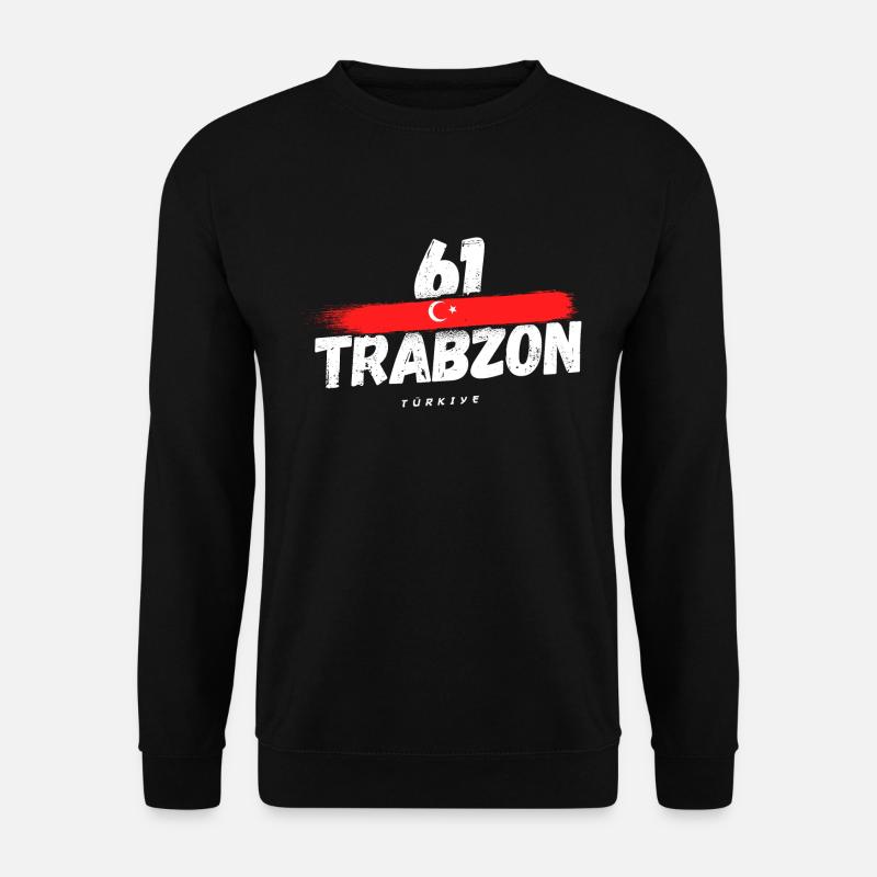 61 Trabzon Türkei Türkiye - Unisex Pullover - Schwarz