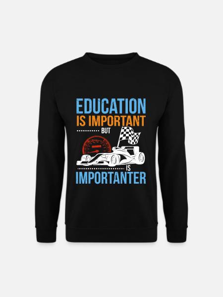 Racing car - Unisex Sweatshirt - black