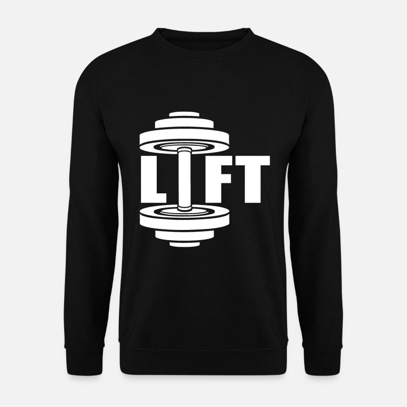 LIFT GYM - Unisex Pullover - Schwarz