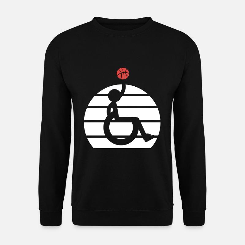 wheelchair - Unisex Sweatshirt - black