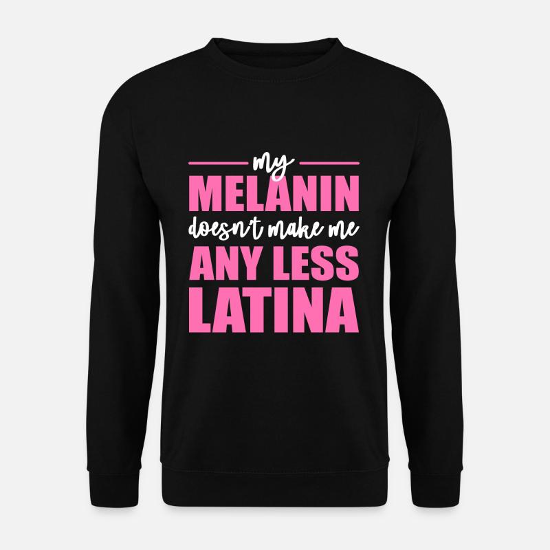 Afro Latina - Unisex Pullover - Schwarz